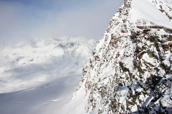 Toppar i bergen — Stockfoto