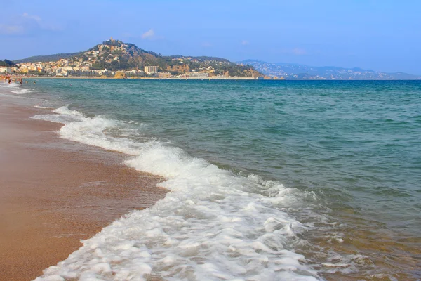 Blanes in estate. Costa Brava, Girona . — Foto Stock