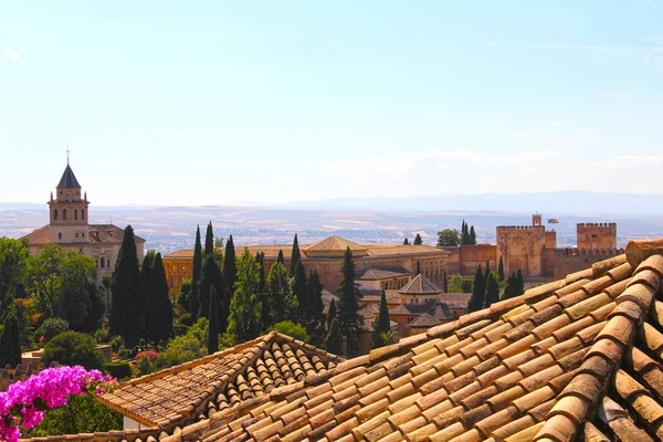 Panorama of Alhambra — Stock Photo, Image