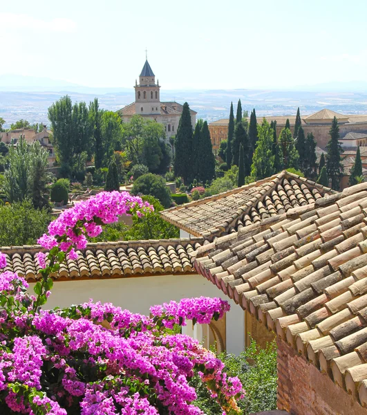Alhambra Panoraması — Stok fotoğraf