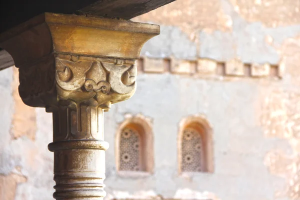 Interiör i Alhambra Palace, Granada, Spanien — Stockfoto