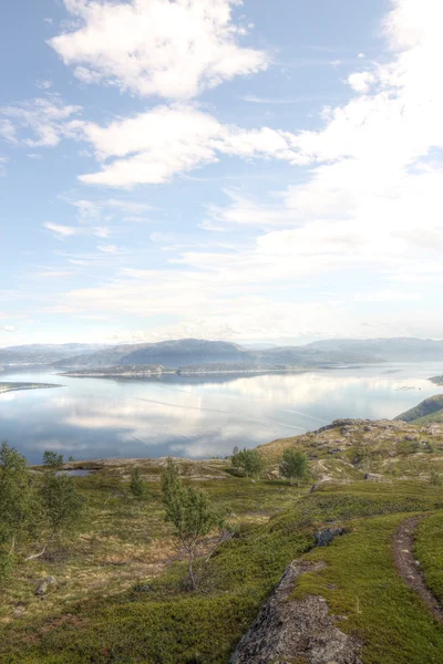 Norte da Noruega paisagem — Fotografia de Stock