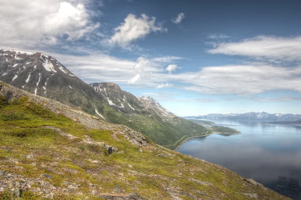 北部的挪威景观 — 图库照片