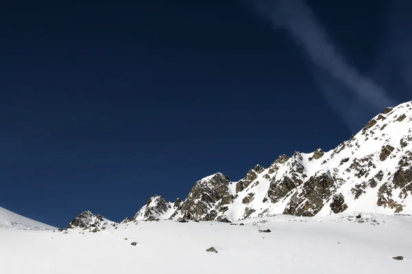 Vintern berg — Stockfoto