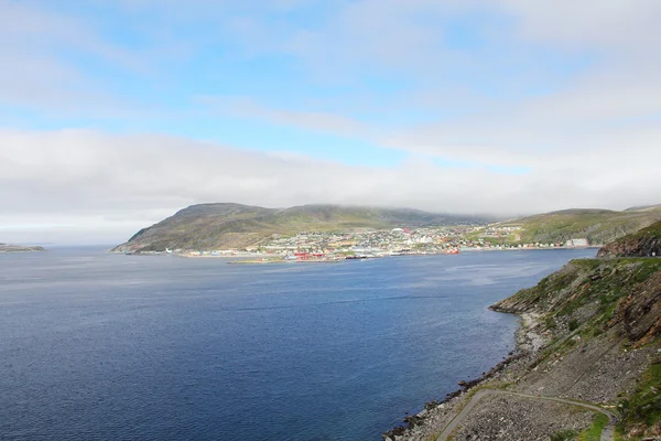 Hammerfest town — Stock Photo, Image