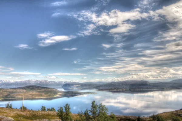 Noord Noorwegen landschap — Stockfoto