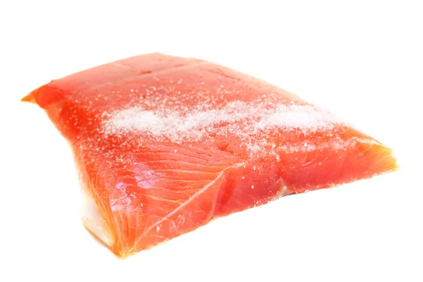Філе лосося сировини — стокове фото