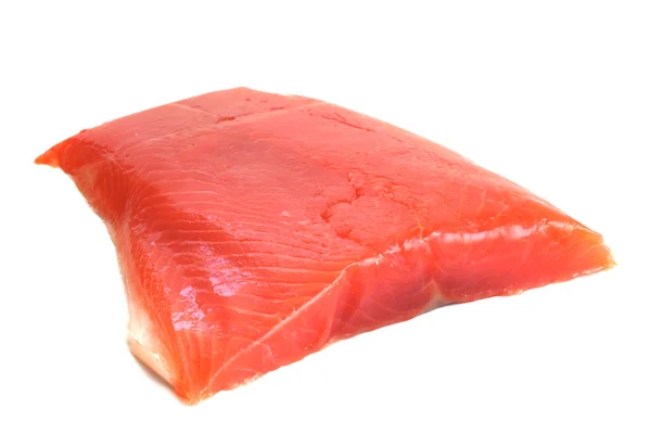 Filetto crudo di salmone — Foto Stock