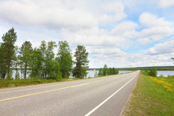 Route près de baie — Photo