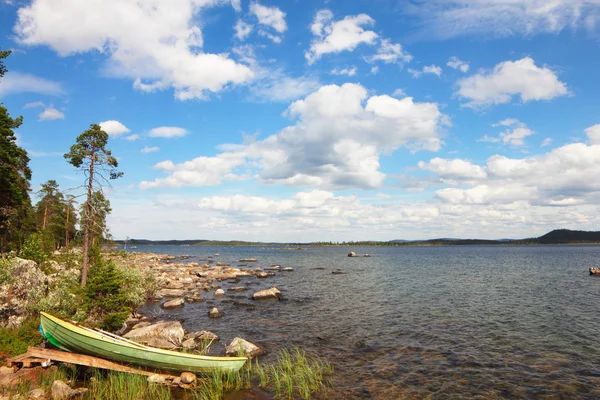 Riva del lago — Foto Stock