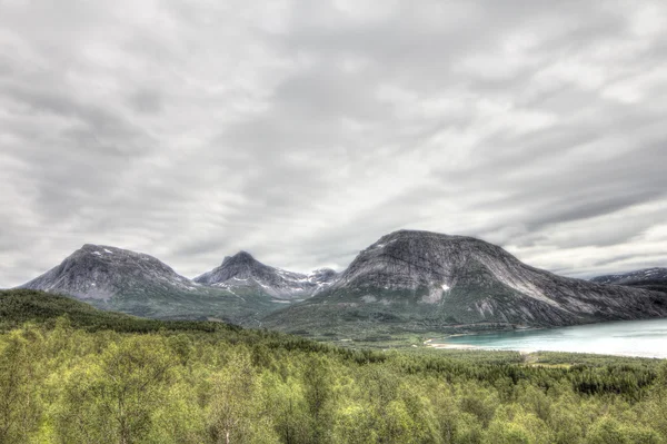 Kuzey Norveç peyzaj — Stok fotoğraf