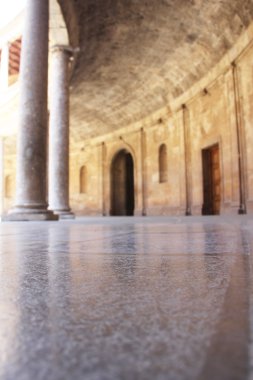 Alhambra sarayının içi