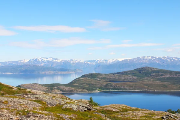 Norvegia settentrionale paesaggio — Foto Stock