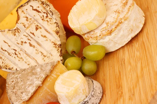 Various types of cheese — Stock Photo, Image