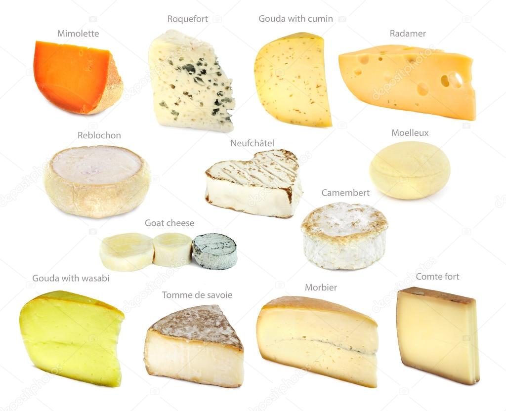 French cheese collection