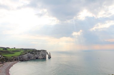 Etretat, uçurumlar