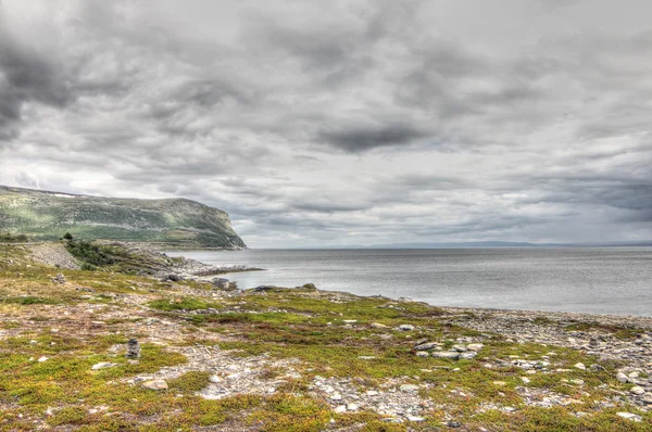 Paesaggio norvegese settentrionale — Foto Stock
