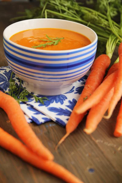 Zuppa di carote — Foto Stock