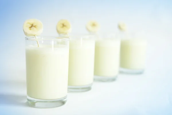 Batido de banana — Fotografia de Stock