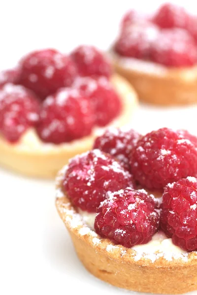 Raspberry taarten — Stockfoto