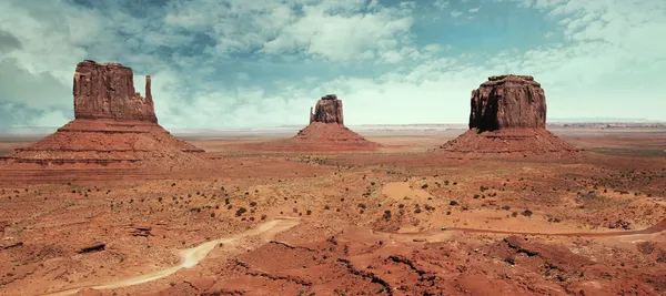 Paesaggio a Monument Valley — Foto Stock