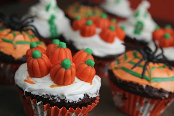 Halloween-Cupcake — Stockfoto