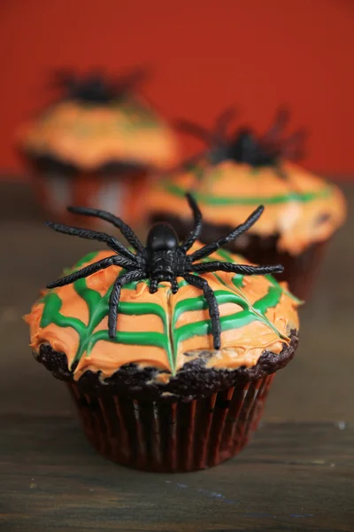 Spider cupcake Stock Picture