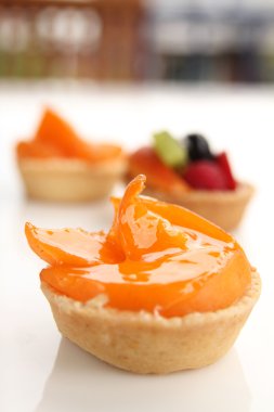 şeftalili tart