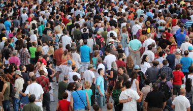 Montreal Jazz festival kalabalık