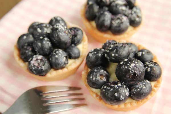 Blueberry torták — Stock Fotó