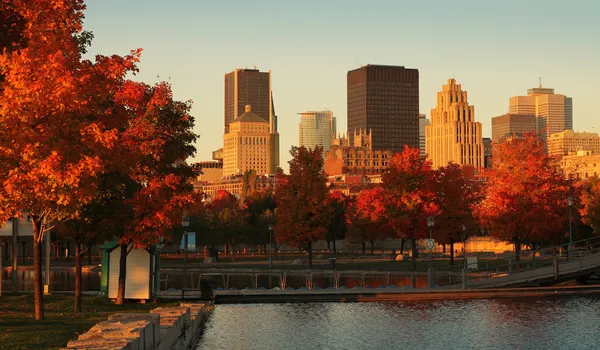 Ciudad de Montreal — Foto de Stock