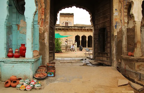 Comerciantes en India — Foto de Stock