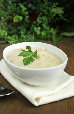 pırasa ve patates çorbası