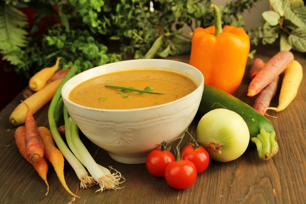 Grönsaker soppa — Stockfoto