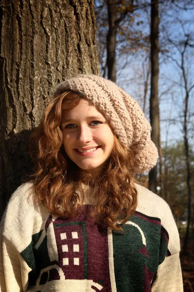 Smiling girl — Stock Photo, Image