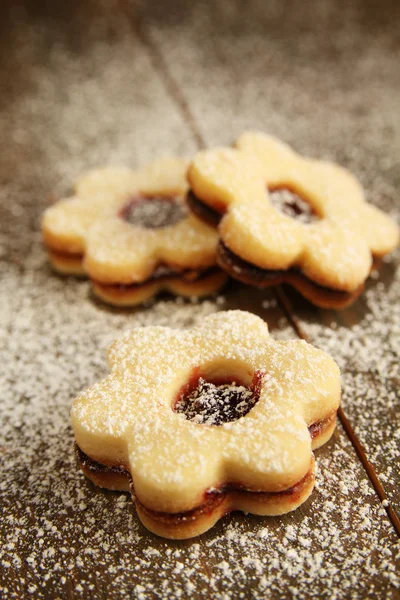 Flores biscoitos — Fotografia de Stock