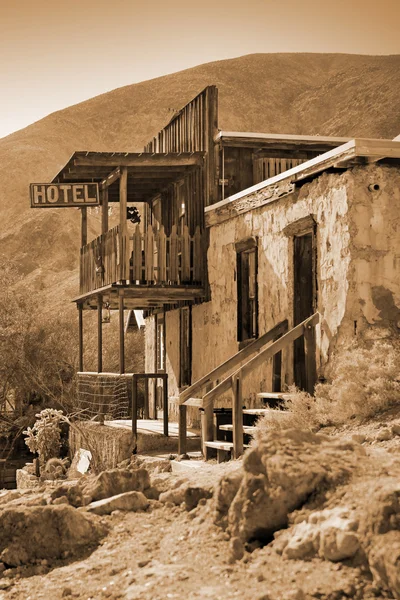 Hotel på farwest — Stockfoto