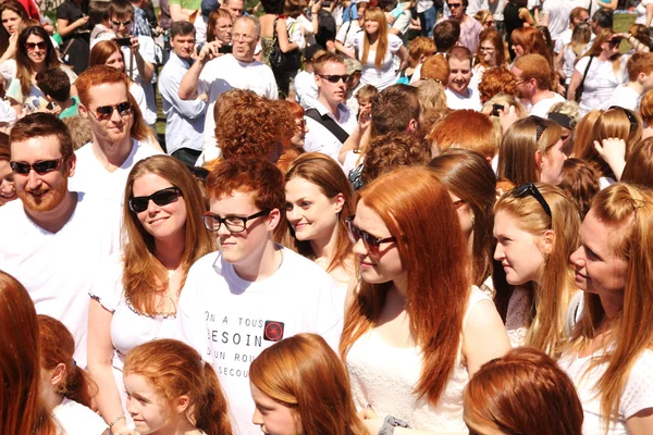 Redheads group — Stock Photo, Image