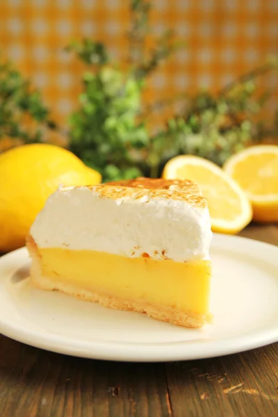 Lemon pie — Stock Photo, Image