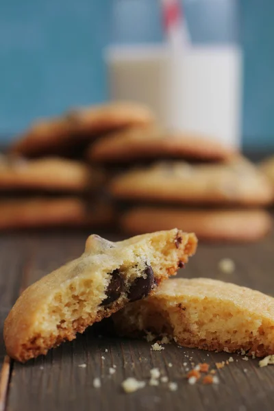 Chocolade chips cookies — Stockfoto