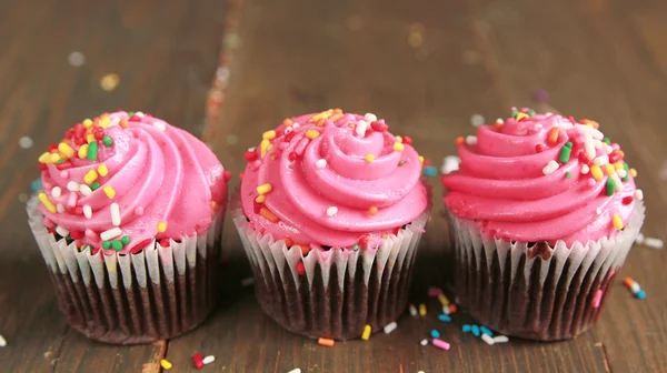 粉色的蛋糕 — 图库照片
