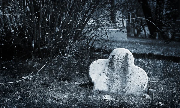 Кладовище — стокове фото