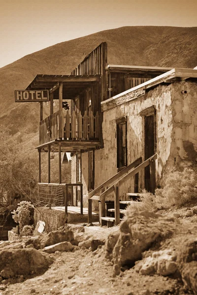 Far west hotel — Stockfoto