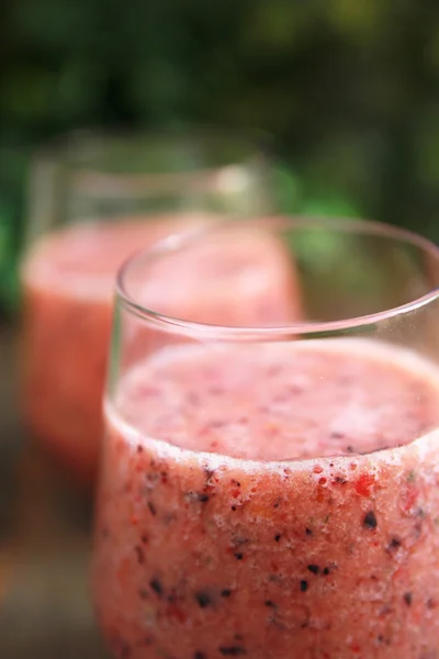 Bessen smoothie — Stockfoto