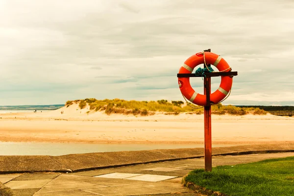 Oranje leven buoy — Stockfoto