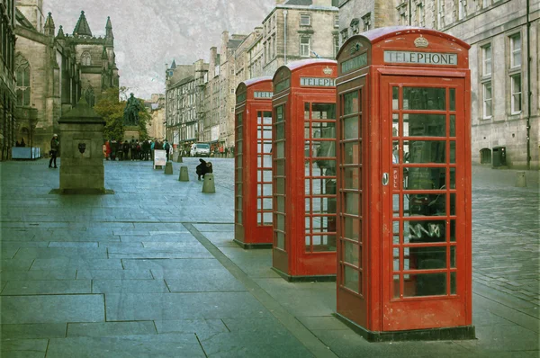 Phone booths — Stock Photo, Image