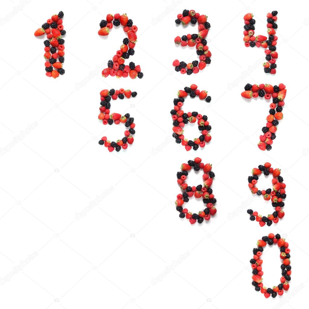 Fruits numbers