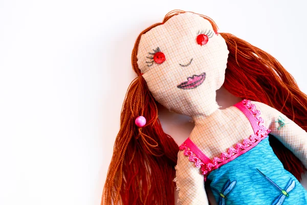 Handmade doll — Stock Photo, Image