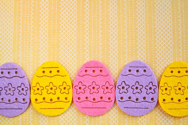 Easter eggs banner — Stock Photo, Image