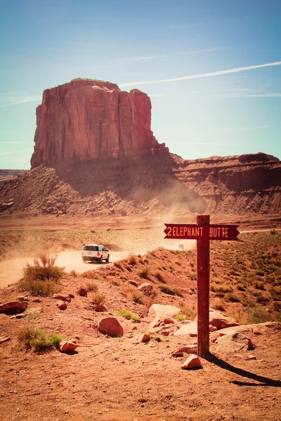 O 2 elefante butte — Fotografia de Stock